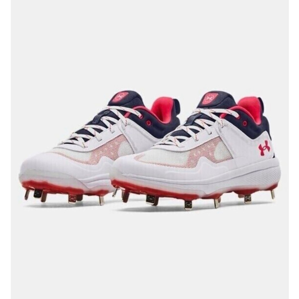 Under Armour Glyde USA MT Women's Softball Cleats Size 6 - Picture 3 of 4